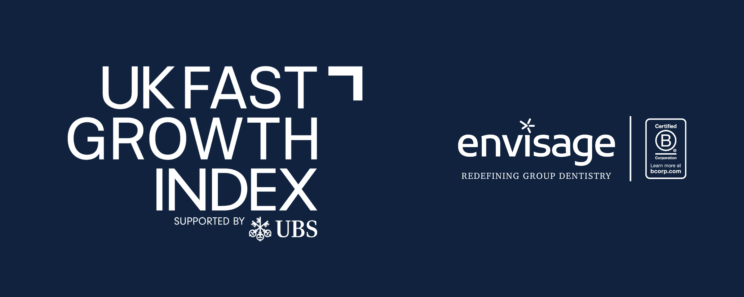 Envisage Dental recognised in UK Fast Growth Index for third consecutive year