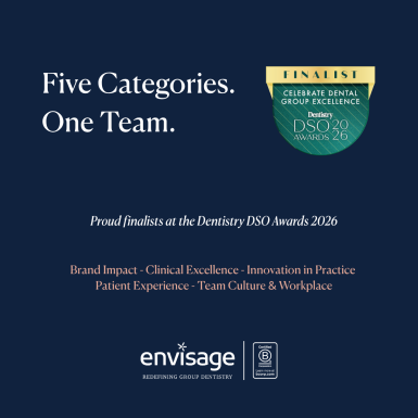 Envisage Dental shortlisted for five Dentistry DSO Awards